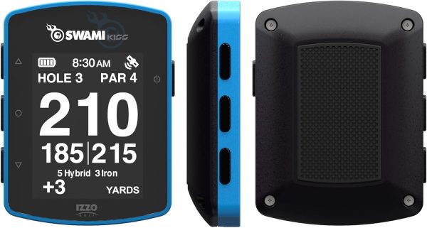 Swami KISS 2.0 Handheld Golf GPS Ragnefinder with Integrated Magnets - Blue - Image 5